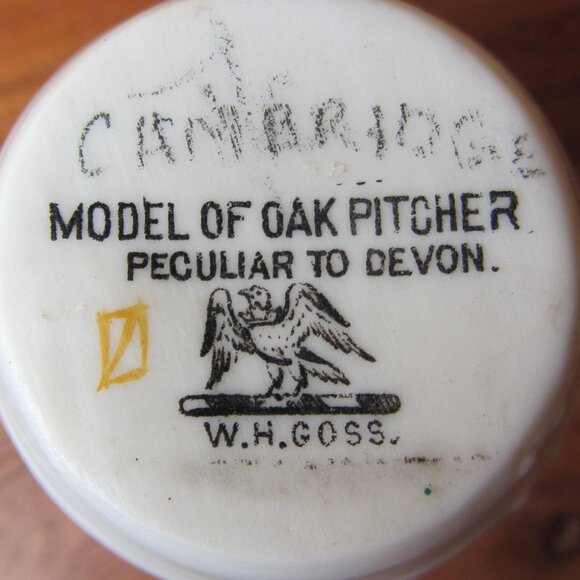 W.H. Goss crested heraldry china vintage Lynton (GC045 Grace) - Picture 7 of 7